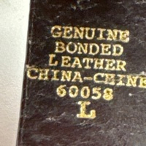 Women's Brown Leather Belt with Multi-Couloured Beads - Picture 4 of 7